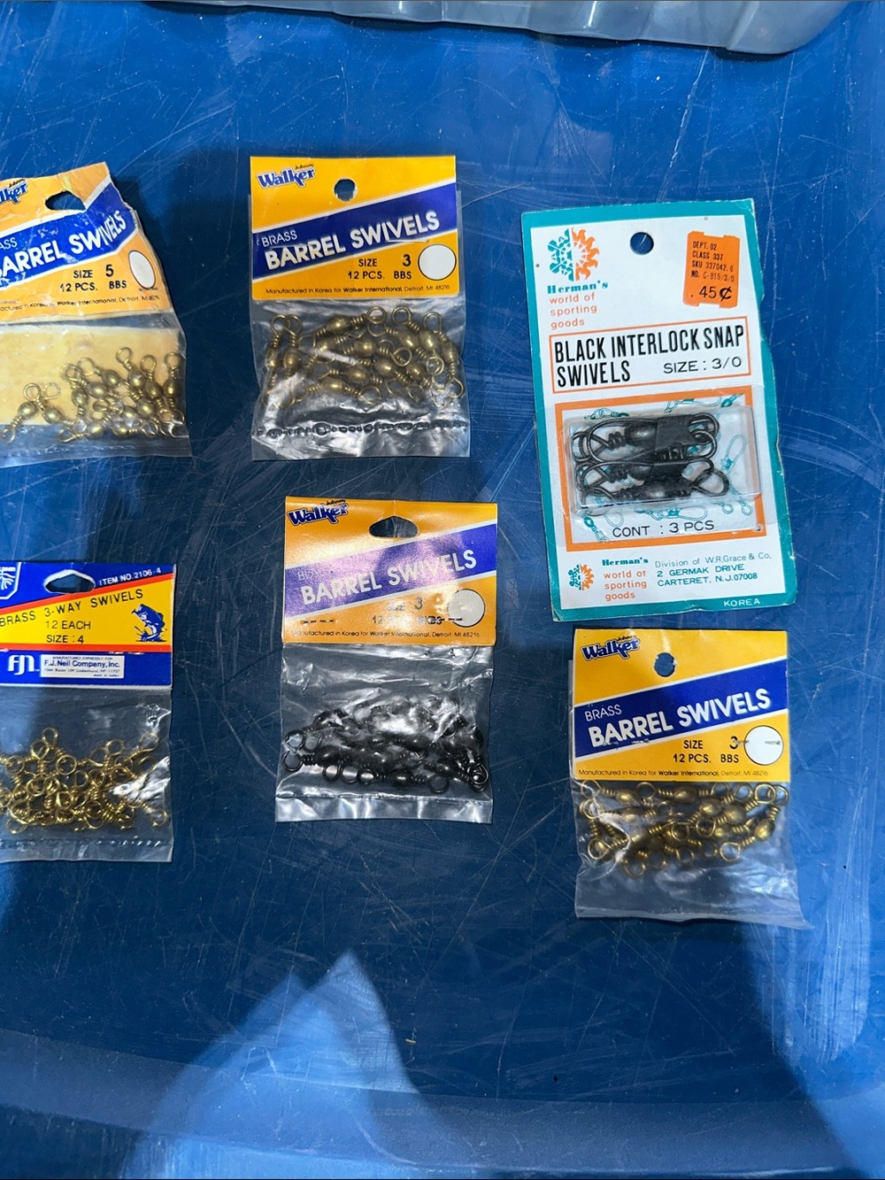Various Swivels for fishing